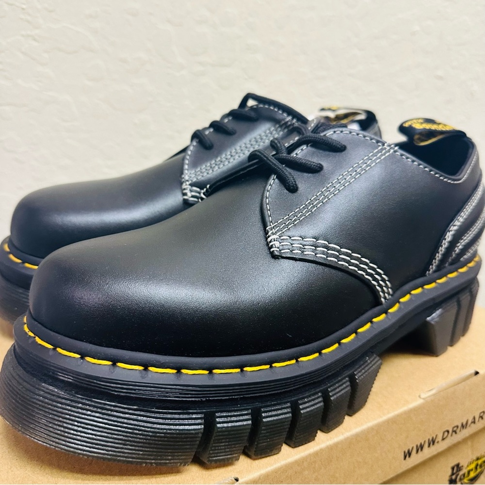 Dr. Martens Audrick 3I Quilted Leather Oxfords